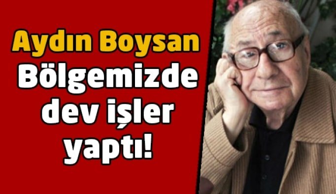 Gebze ve Çayırova'da Aydın Boysan imzası!