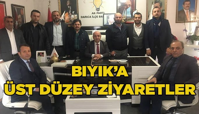 Bıyık’a üst düzey ziyaretler!