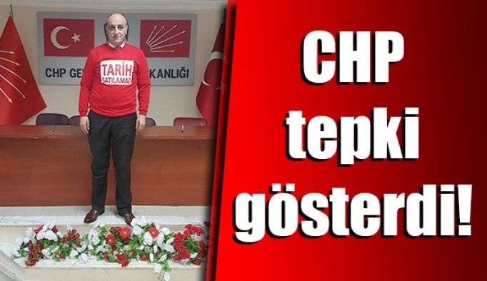 CHP tepki gösterdi!