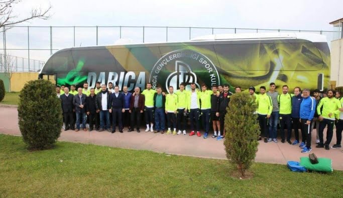 Darıca G.B.  galibiyet için yola çıktı