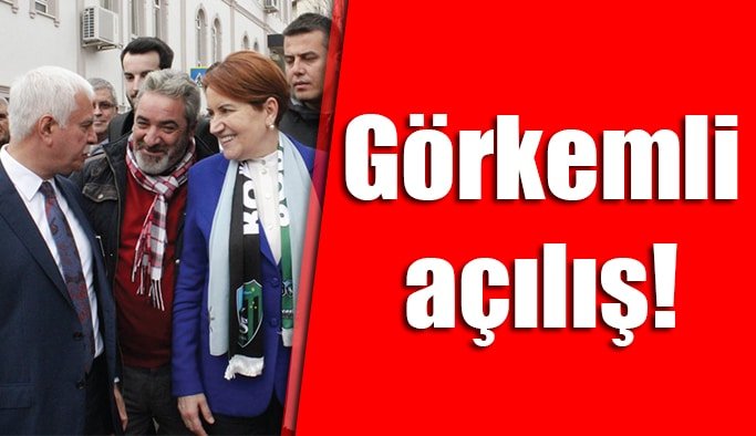 Görkemli açılış!