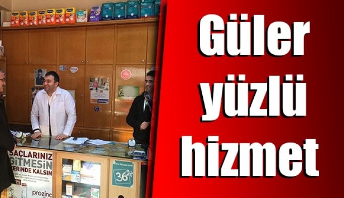 Güler yüzlü hizmet