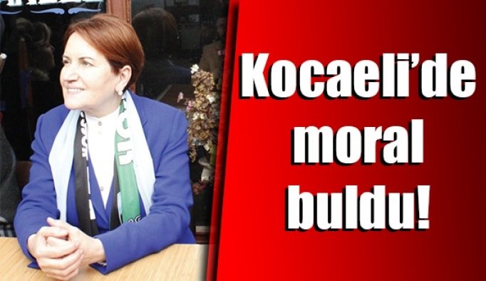 Kocaeli’de moral buldu!