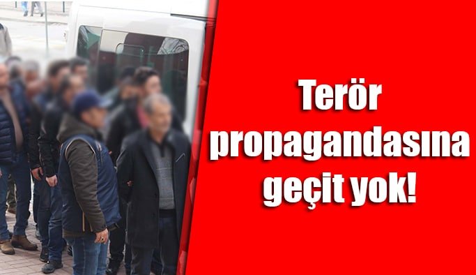 Terör propagandasına geçit yok!