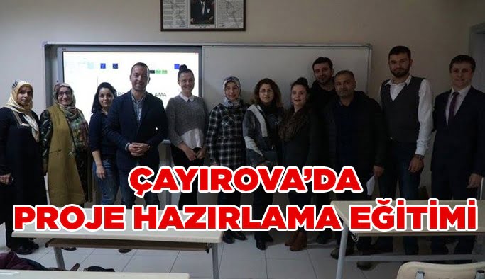 Çayırova’da proje hazırlama eğitimi