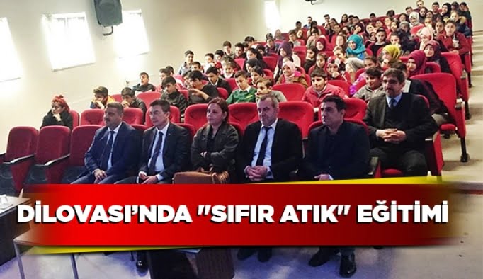 Dilovası'nda "Sıfır Atık" eğitimi