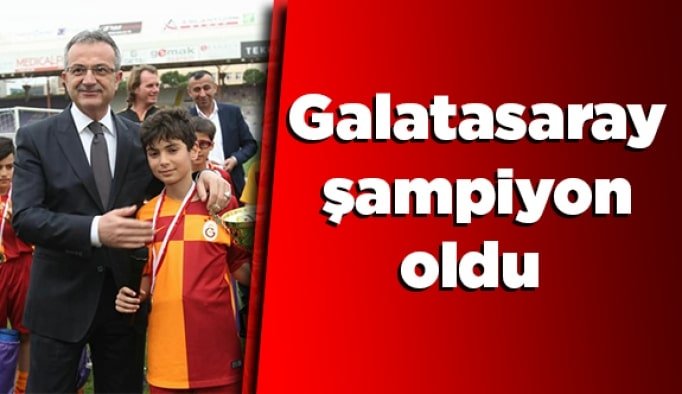Galatasaray şampiyon oldu