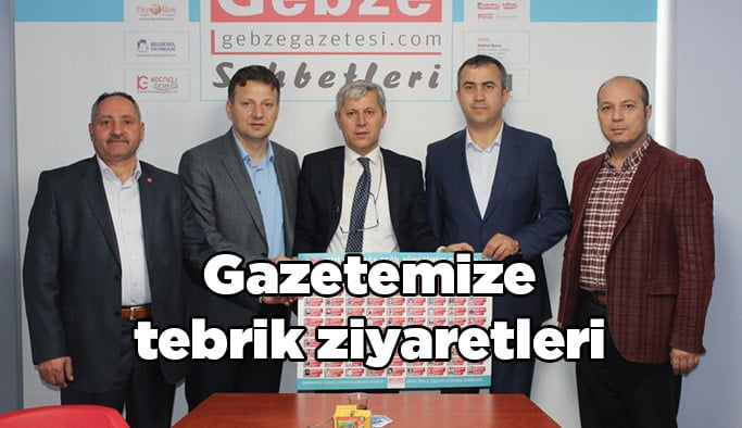 Gazetemize tebrik ziyaretleri!
