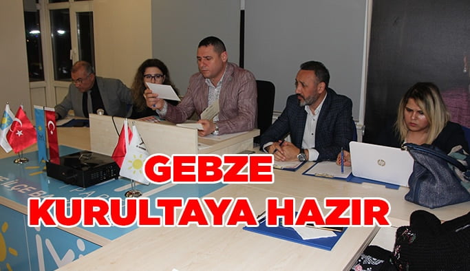 Gebze kurultaya hazır!