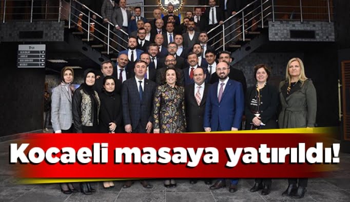 Kocaeli masaya yatırıldı!