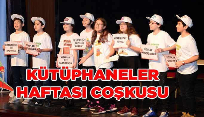 Kütüphaneler Haftası coşkusu