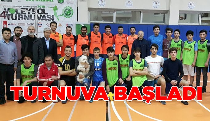 Turnuva başladı