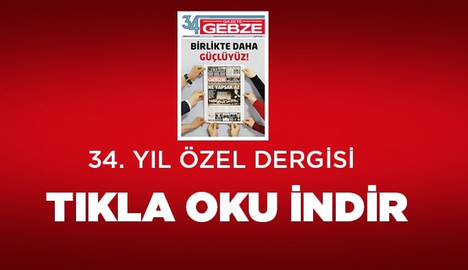 34. yıl özel dergisi çıktı