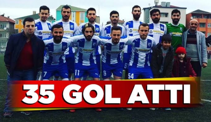 35 gol attı