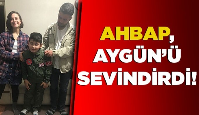 AHBAP, Aygün’ü sevindirdi!