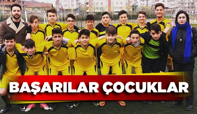 Başarılar çocuklar