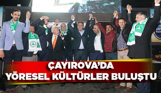 Çayırova’da Yöresel Kültürler Buluştu