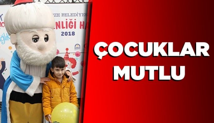 Çocuklar mutlu