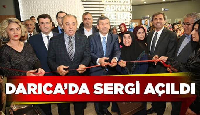 Darıca’da sergi açıldı