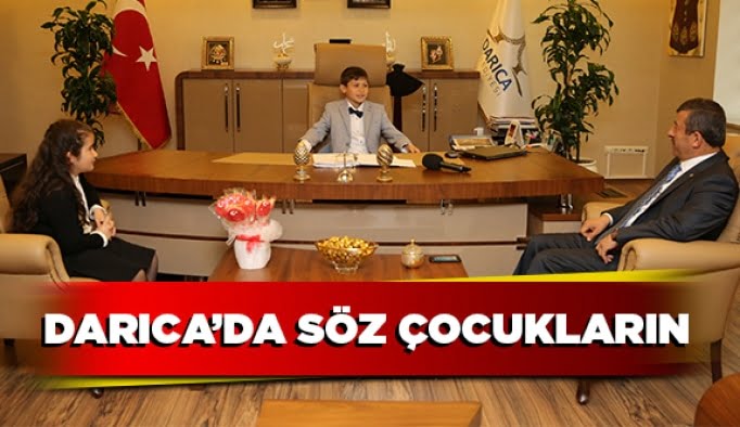 Darıca’da söz çocukların