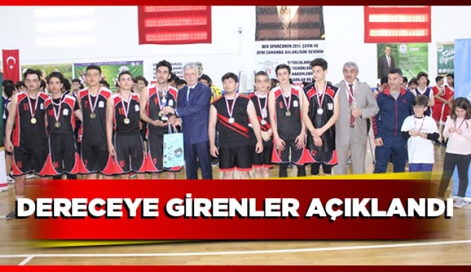 Dereceye girenler açıklandı