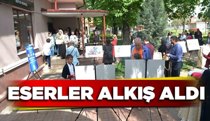 Eserler alkış aldı