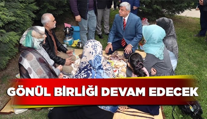 Gönül birliği devam edecek!