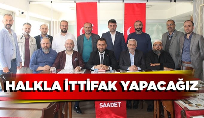 Halkla ittifak yapacağız