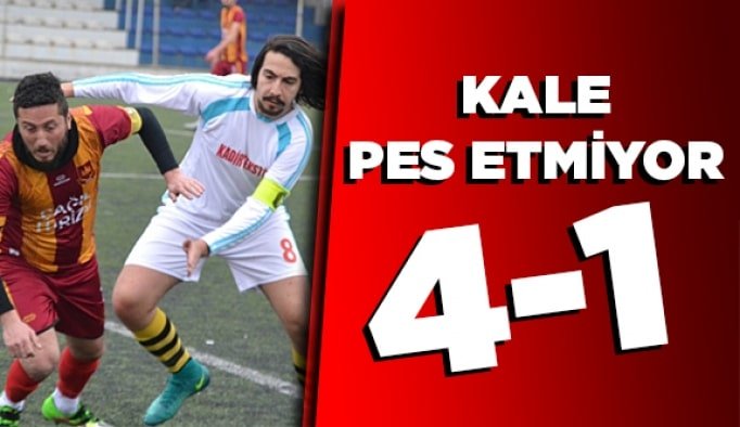 Kale pes etmiyor 4-1