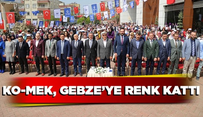 KO-MEK, Gebze’ye renk kattı