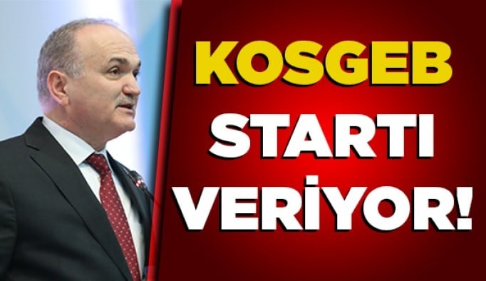 KOSGEB startı veriyor!
