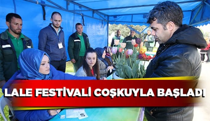 Lale festivali coşkuyla başladı