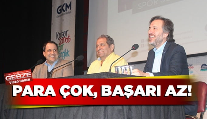 Para çok, başarı az!