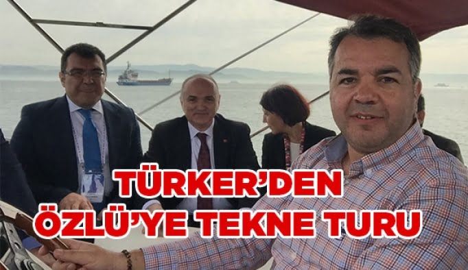 Türker’den Özlü’ye deniz turu