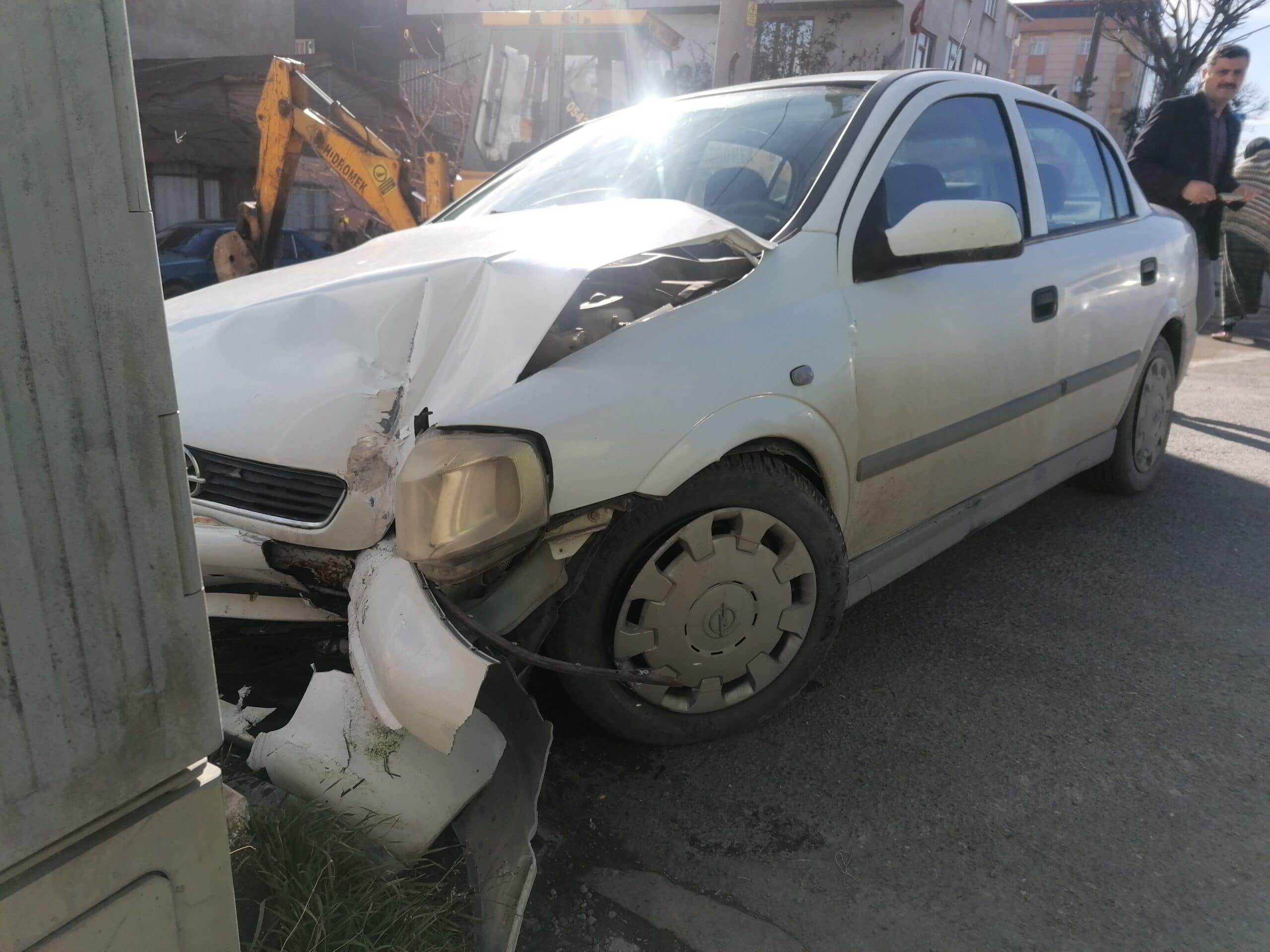 Gebze’de Korkutan Kaza!