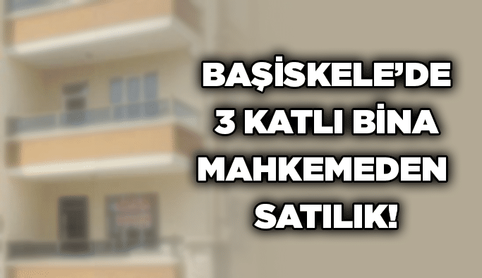 Başiskele’de 3 katlı bina mahkemeden satılık!
