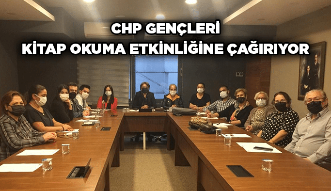 CHP gençleri kitap okuma etkinliğine çağırıyor