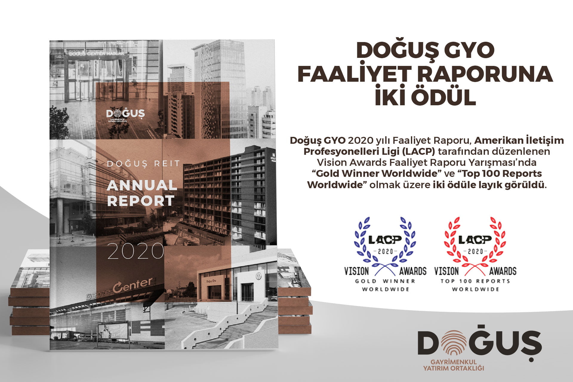 Doğuş GYO Faaliyet Raporu’na LACP’tan 2 ödül