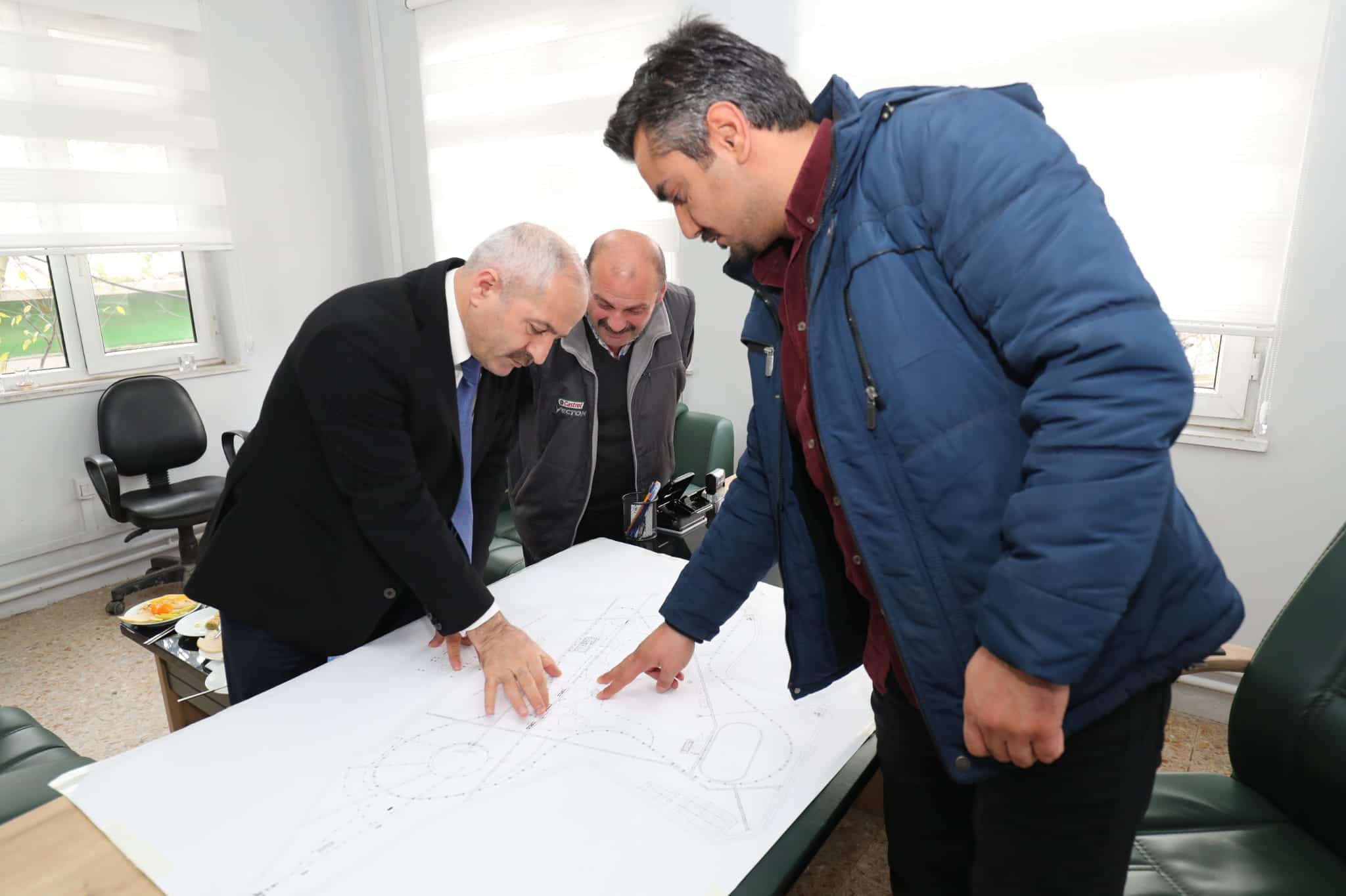 BAŞKAN BÜYÜKGÖZ’DEN PROJE İNCELEME TURU