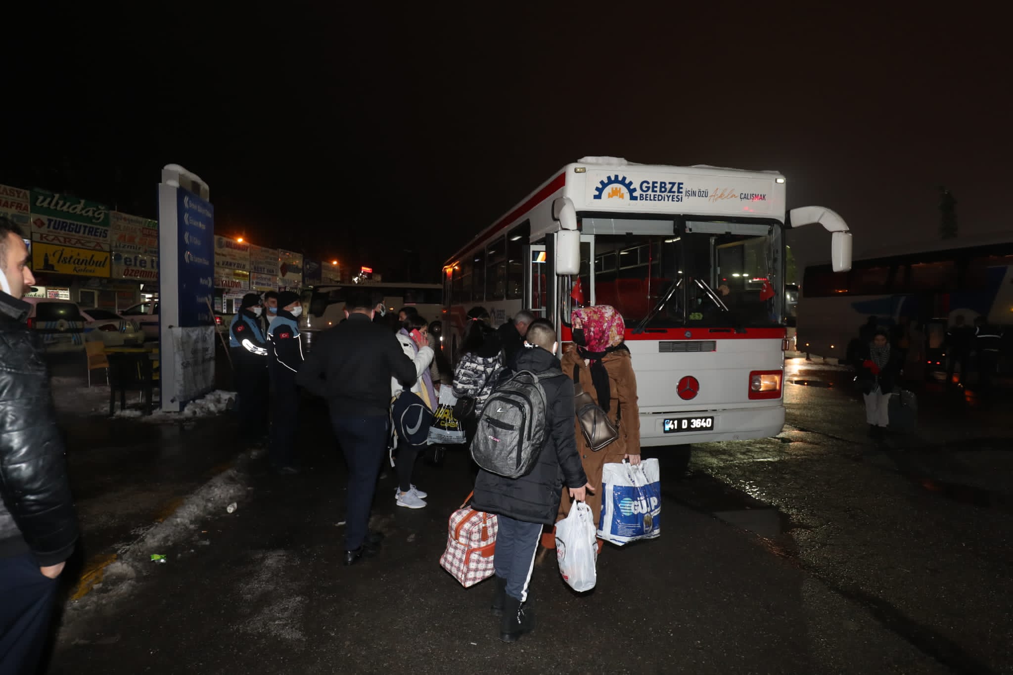 İstanbul’a Seyahat Edenlere Gebze Belediyesi Yetişti
