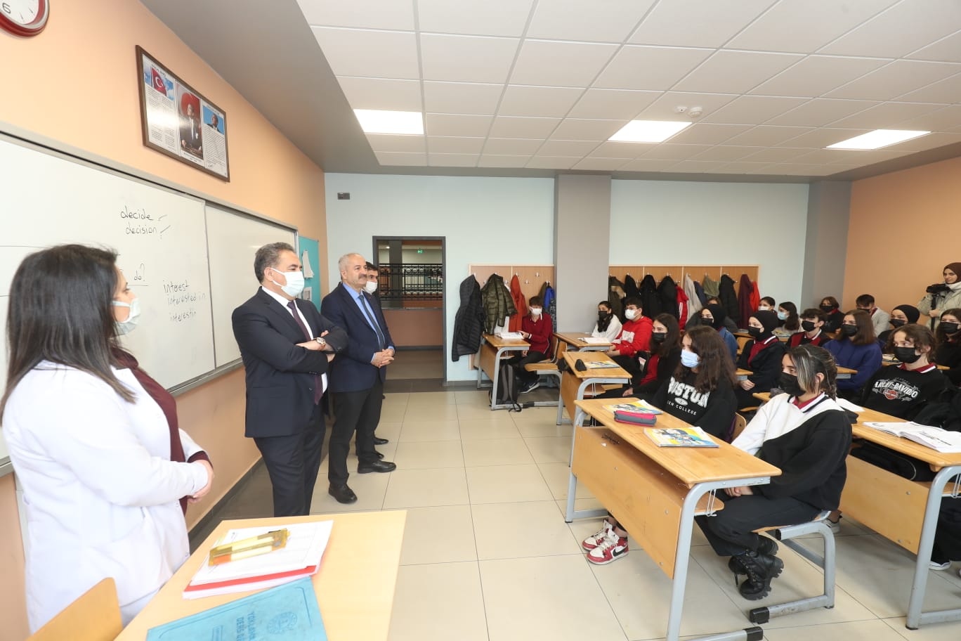 Güler ve Büyükgöz Atatürk Anadolu Lisesi’nde