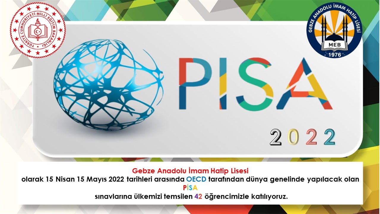 Gebze Anadolu İmam Hatip Lisesi’nde PISA hazırlığı