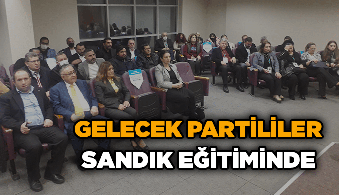 Gelecek Partililer sandık eğitiminde