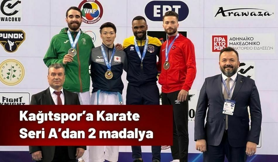 Kağıtspor’a Karate Seri A’dan 2 Madalya