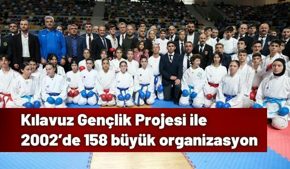 Kılavuz Gençlik Projesi İle 2002’de 158 Büyük Organizasyon