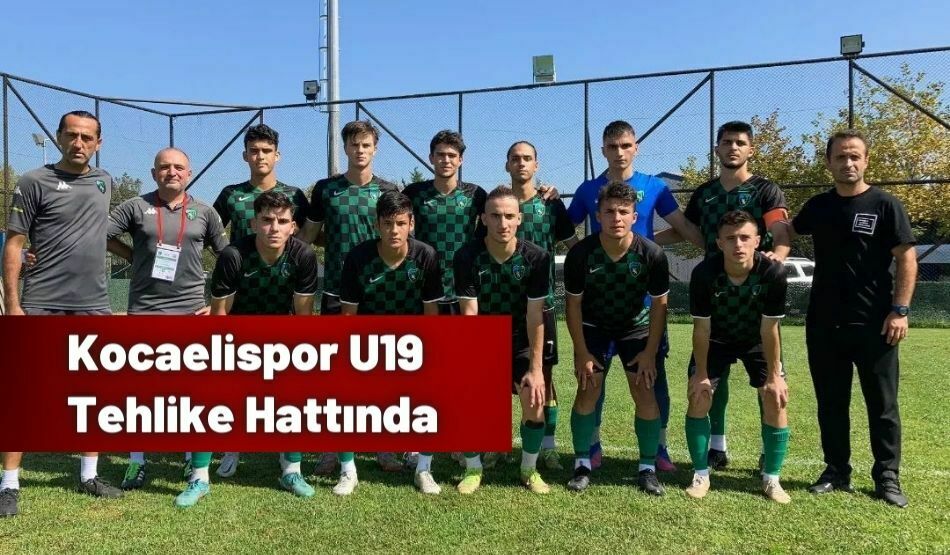 Kocaelispor U19 Tehlike Hattında