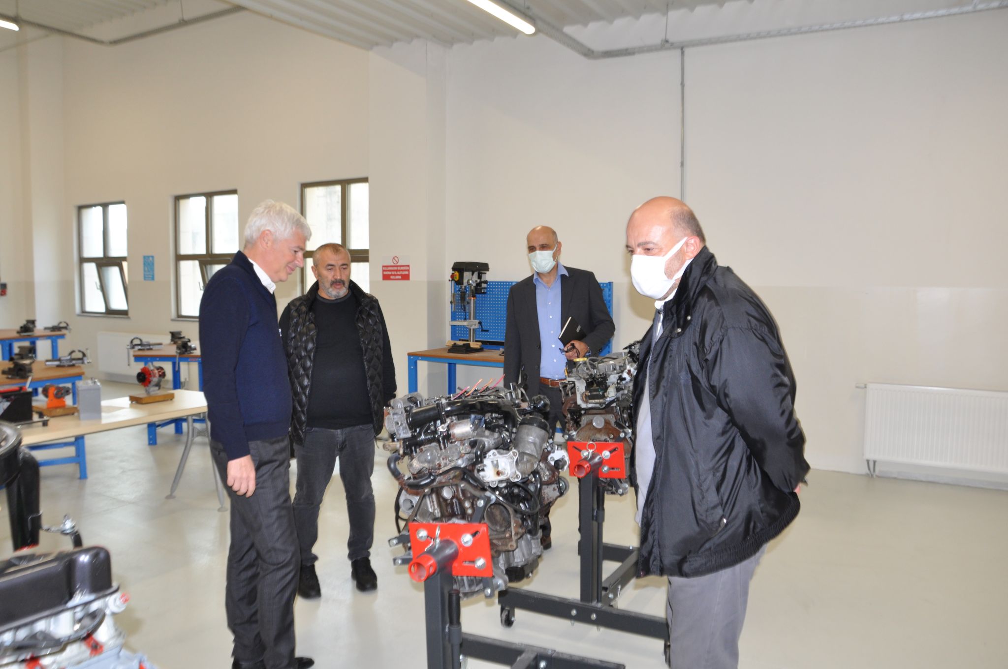 Saydam’dan Adem Ceylan Teknik Koleji’ne ziyaret