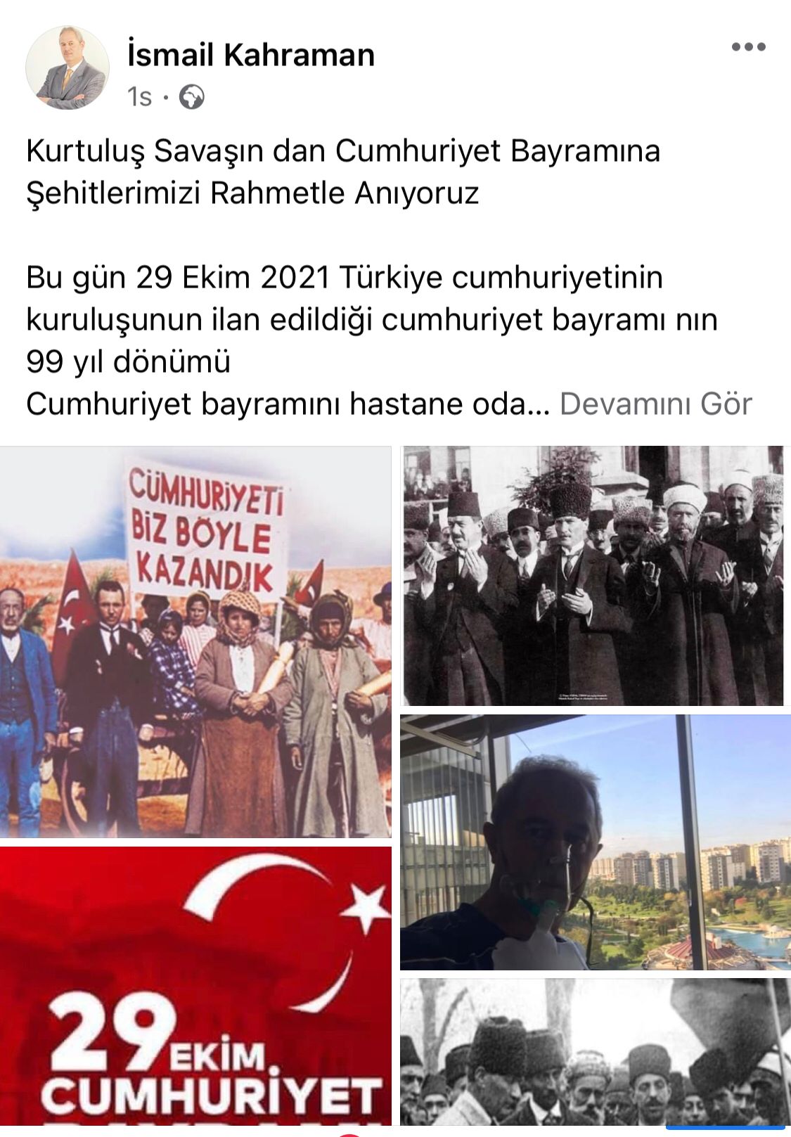 Kurtuluş Savaşı’ndan Cumhuriyet Bayramı’na Şehitlerimizi Rahmetle Anıyoruz