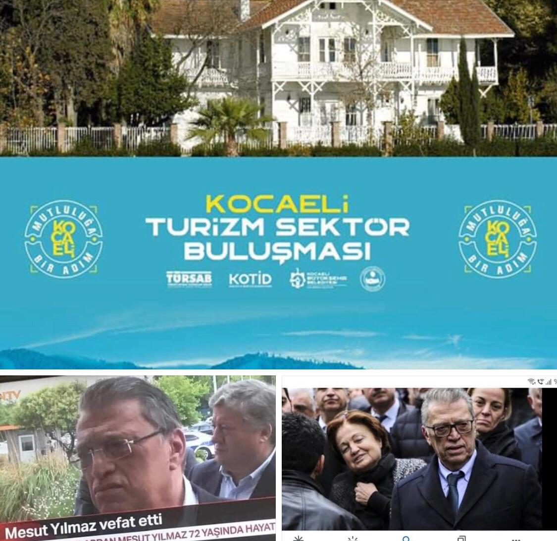 Kocaeli Turizm Çalıştayı ve Mesut Yılmaz ile Gebze Eskihisar’da Gazetecilik Hatıralarım