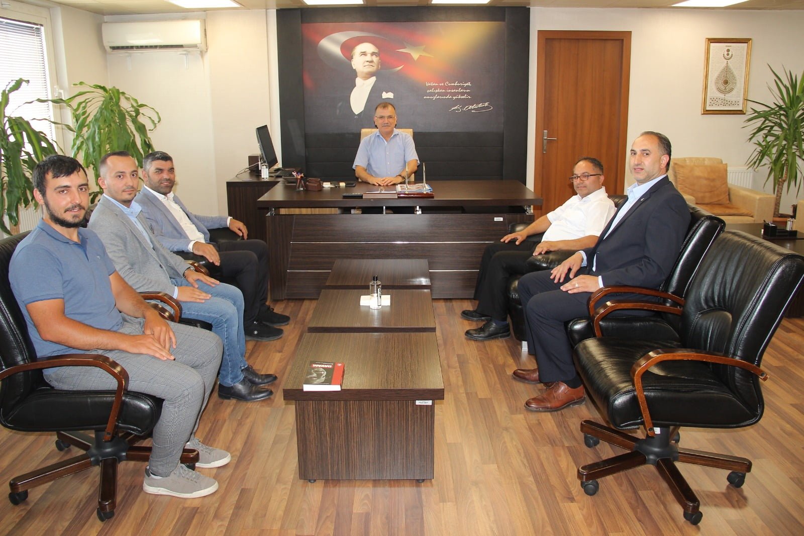 Adem Yıldız’dan Kaymakam Gözen’e Ziyaret